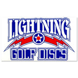 Accessory Lightning Golf Discs Logo Sticker