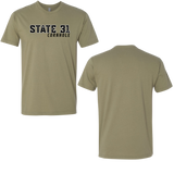 Block Logo Rough T-shirt