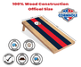 Recreational Cornhole Set World Series of Cornhole Recreational Cornhole Set - Blue and Red Stripes Boards with Navy and Red Bags
