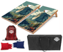Recreational Cornhole Set World Series of Cornhole Recreational Cornhole Set - Yosemite National Park Daytime Boards with Red and Royal Blue Bags