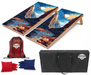 Recreational Cornhole Set World Series of Cornhole Recreational Cornhole Set - Zion National Park Daytime Boards with Red and Royal Blue Bags