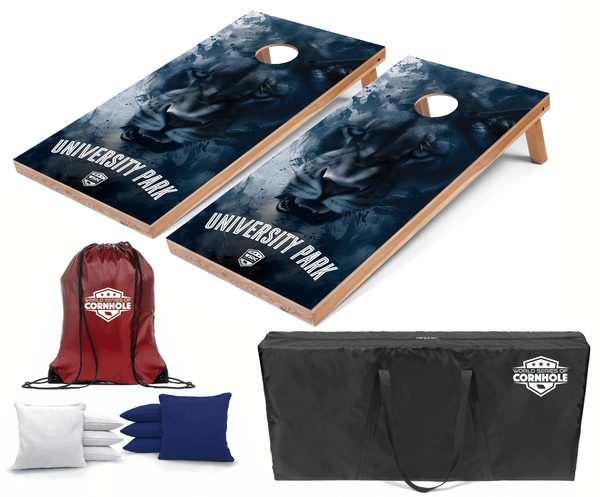 Recreational Cornhole Set World Series of Cornhole Recreational Cornhole Set - Penn State Nittany Lions Boards with White and Blue Bags