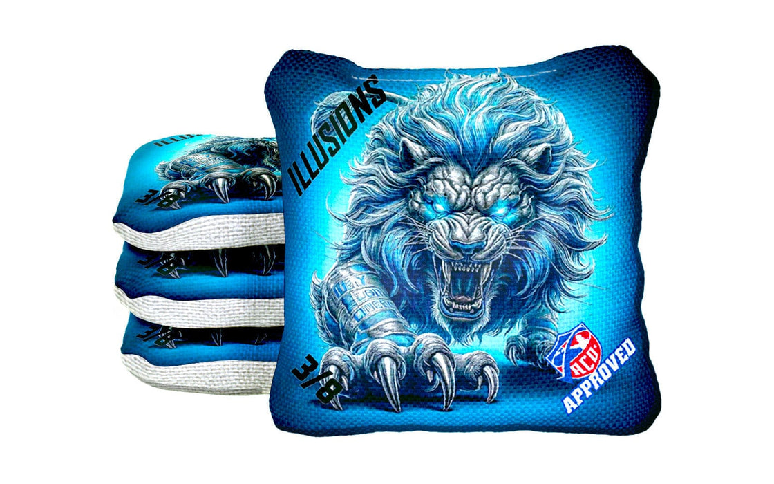 custom pro cornhole bags Lion ACO Stamped Pro Bag- All Series/Speeds Available.