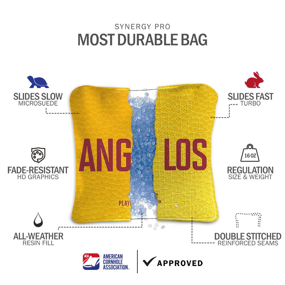Los Angeles Campus Gameday Synergy Pro Cornhole Bags