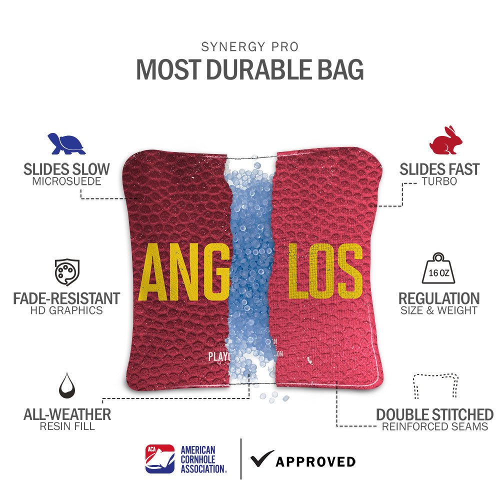 Los Angeles Campus Gameday Synergy Pro Cornhole Bags