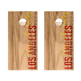 Los Angeles Red Campus Gameday Star Cornhole Boards