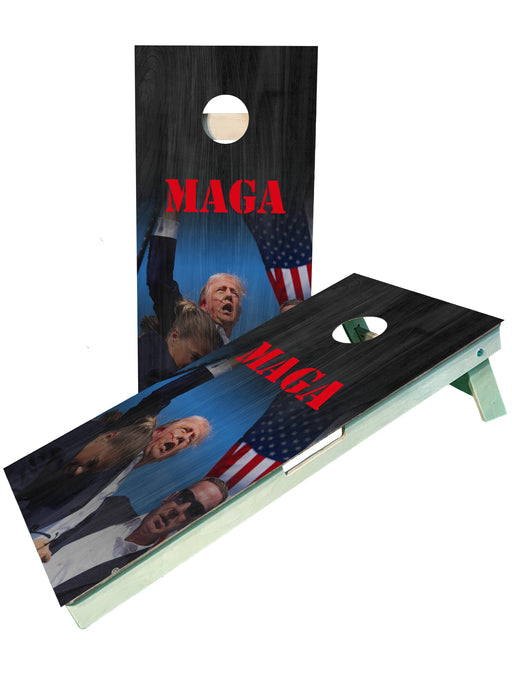 cornhole boards Trump MAGA Cornhole Boards