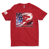 Men's BC American Flag Logo T-Shirt