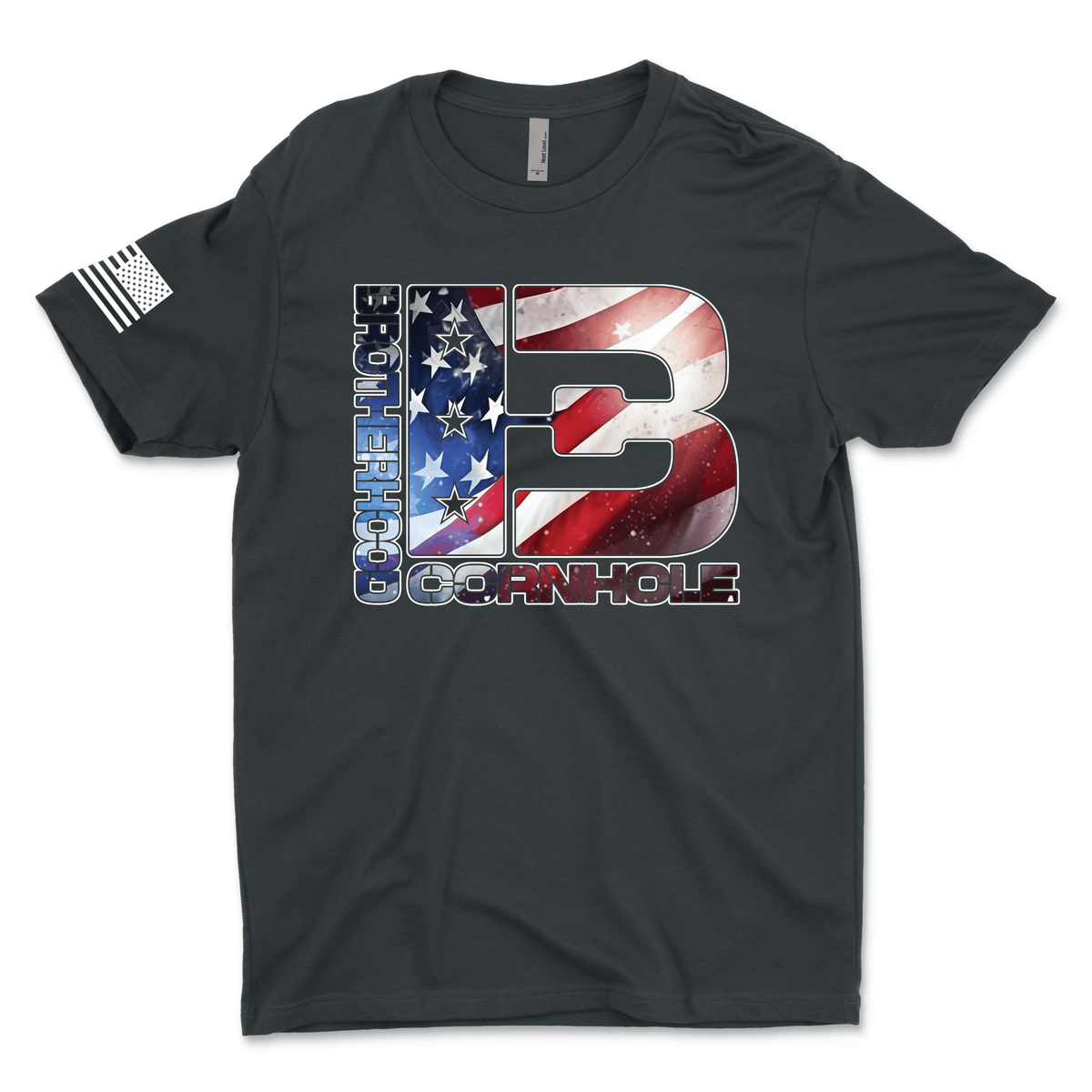 Men's BC American Flag Logo T-Shirt