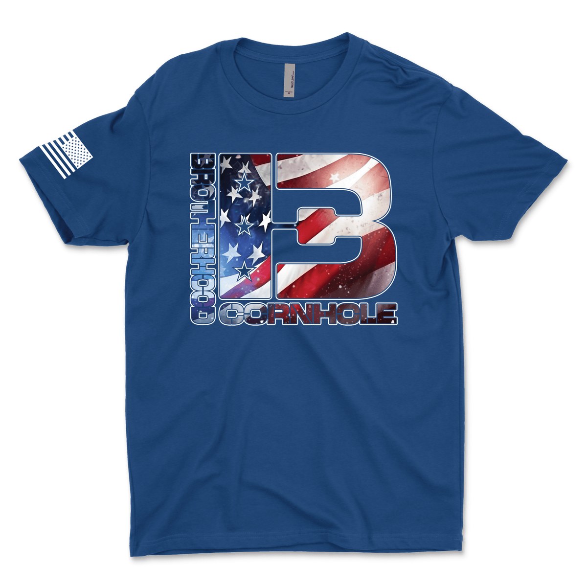 Men's BC American Flag Logo T-Shirt