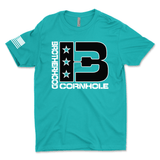 Men's Brotherhood Cornhole Front Logo T-Shirt
