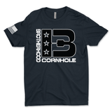 Men's Brotherhood Cornhole Front Logo T-Shirt