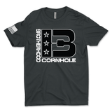 Men's Brotherhood Cornhole Front Logo T-Shirt