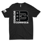 Men's Brotherhood Cornhole Front Logo T-Shirt