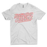 Men's Brotherhood Cornhole Ink Red T-Shirt