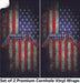 America Cornhole Boards Wraps (Set of 2)