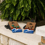 Mini Tabletop Resin Cornhole Set | Gameday Collection