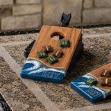 Mini Tabletop Resin Cornhole Set | Gameday Collection