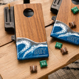 Mini Tabletop Resin Cornhole Set | Gameday Collection