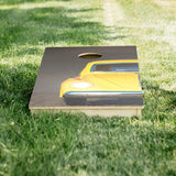 Mini Yellow Car Star Cornhole Boards