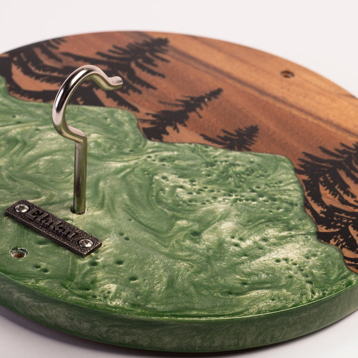 Mountain Acacia Wood Hook and Ring Toss Game