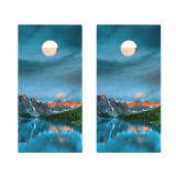 Mountain Range Star Cornhole Boards