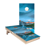 Mountain Range Star Cornhole Boards