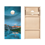 Mountain Range Star Cornhole Boards