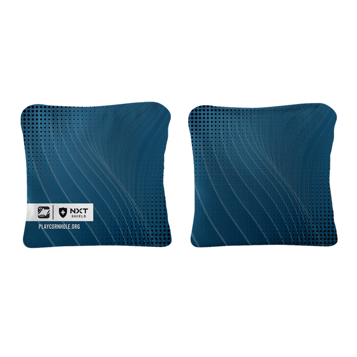 Navy NXT Shield Cornhole Bags