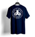 T Shirt Dirty Bags Cornhole T Shirt - Navy Blue