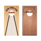 New England Football Gameday Backyard 1x2 ft Cornhole Board Set