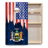 State Flags New Mexico to South Carolina Cornhole Boards - Backyard Series
