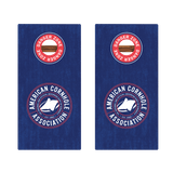 Official ACA Blue Tournament Badge Gold Series Cornhole Boards