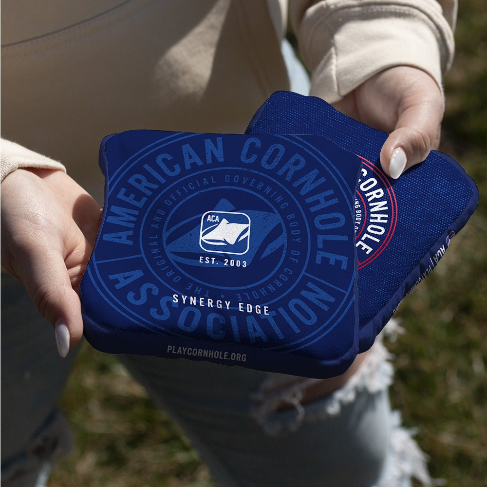 Official ACA Tournament Badge Synergy Edge Cornhole Bags