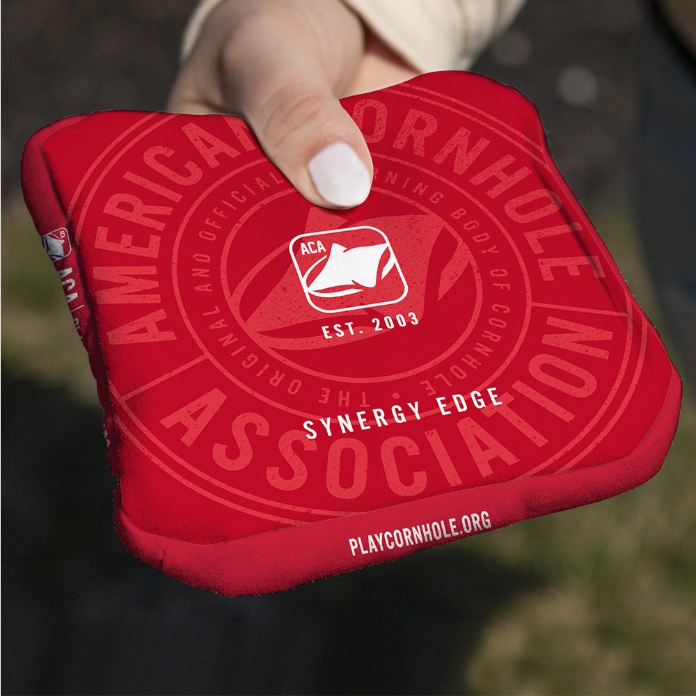 Official ACA Tournament Badge Synergy Edge Cornhole Bags