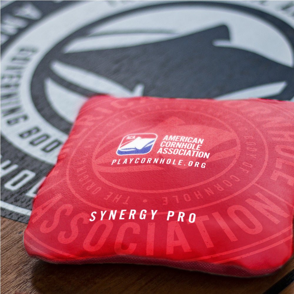 Official ACA Tournament Badge Synergy Pro Cornhole Bags