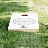Ohio State Map Star Cornhole Boards