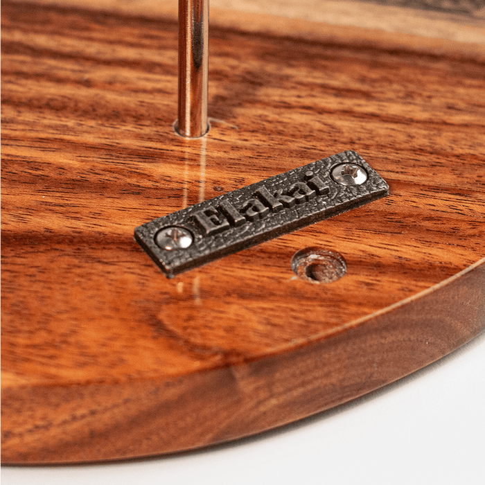 Hook and Ring One of a Kind Blue Pearl Epoxy Resin Live-Edge Wood Hook and Ring Toss Game
