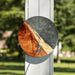 Hook and Ring One of a Kind Gray Stone Epoxy Resin Live-Edge Wood Hook and Ring Toss Game