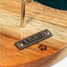 Hook and Ring One of a Kind Green Pearl Epoxy Resin Live-Edge Wood Hook and Ring Toss Game