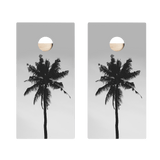 Palm Silhouette Star Cornhole Boards