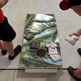 Palm Tree Sky Star Cornhole Boards