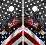 We the People Cornhole Design