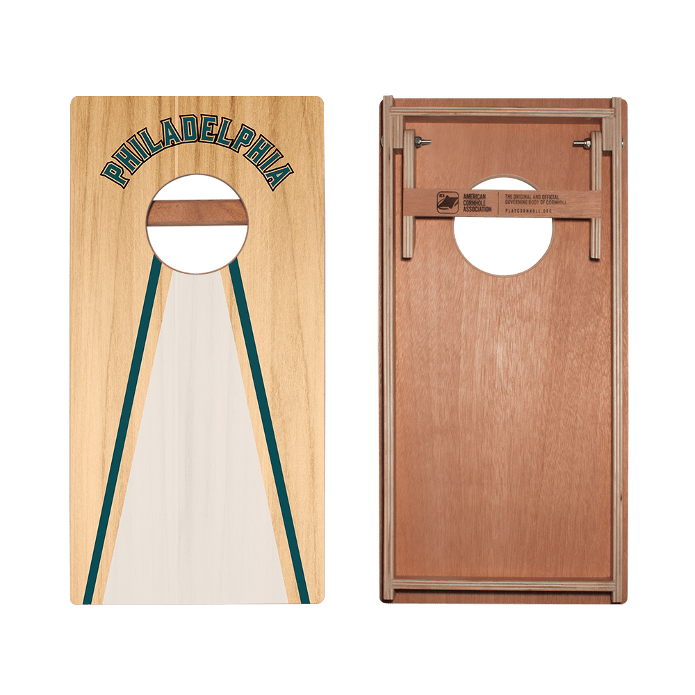 Philadelphia Football Gameday Backyard 1x2 ft Cornhole Board Set