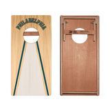 Philadelphia Football Gameday Backyard 1x2 ft Cornhole Board Set