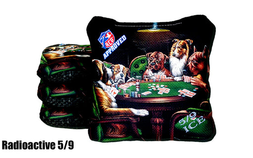 Cornhole Bag Poker Dogs ACO Pro Bags - All Series/Speeds Available.