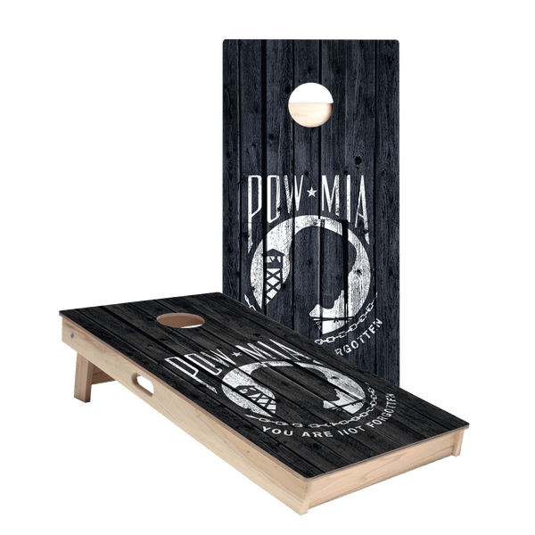 POW MIA Star Cornhole Boards