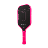 Pickleball Paddle RUSH 13  SINGLES (PINK)  Includes custom weight card, paddle cover, paddle eraser, and lead weights.
