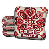 HMONG CRIMSON BLOSSOM - ACL PRO / ACL COMP Bags - Multiple Series - Logic Cornhole