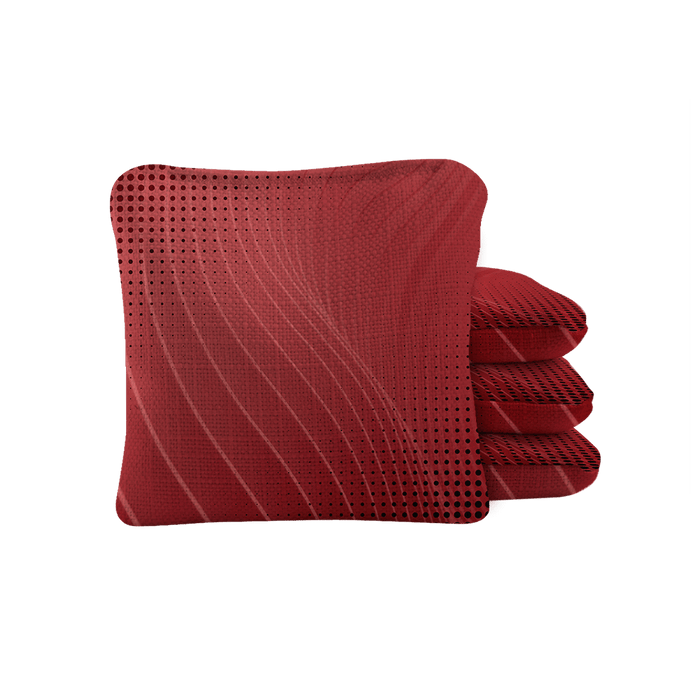 Red NXT Shield Cornhole Bags